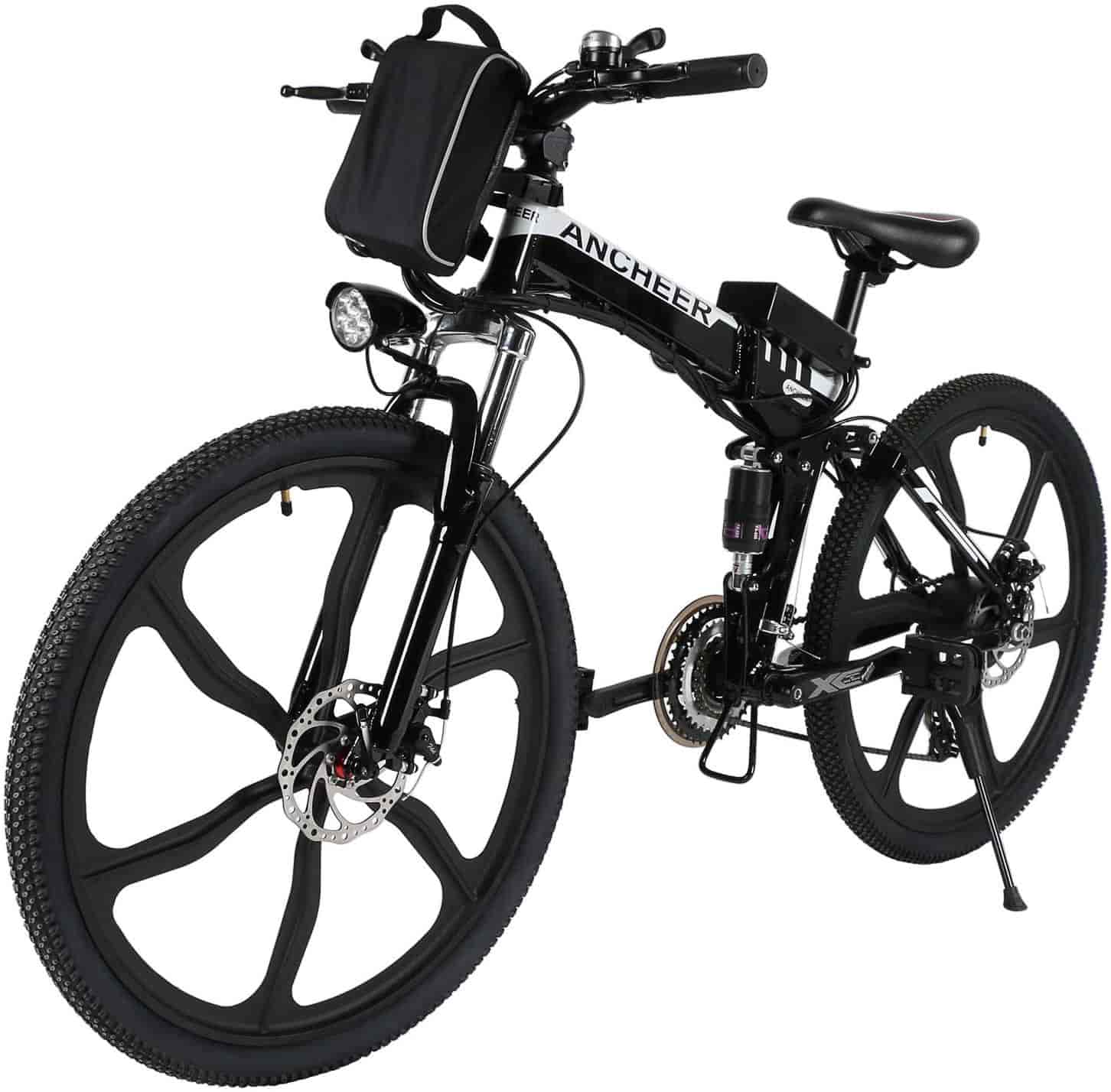 ANCHEER Electric Bike Folding Electric Mountain Bike