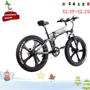 W Wallke 26 inch Flat Tire E-Bike