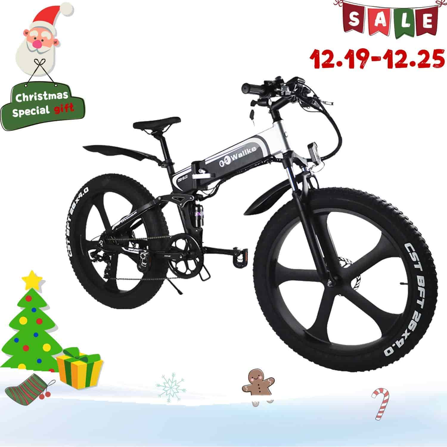 W Wallke Folding Aluminum Electric Bike