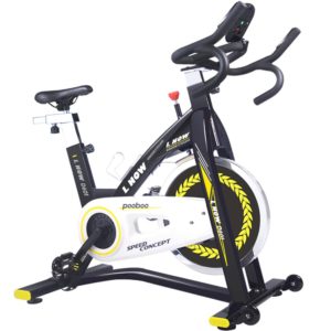 pooboo Indoor Cycling Bike Trainer, Professional Exercise Bike Stationary Bike for Home Cardio Gym Workout