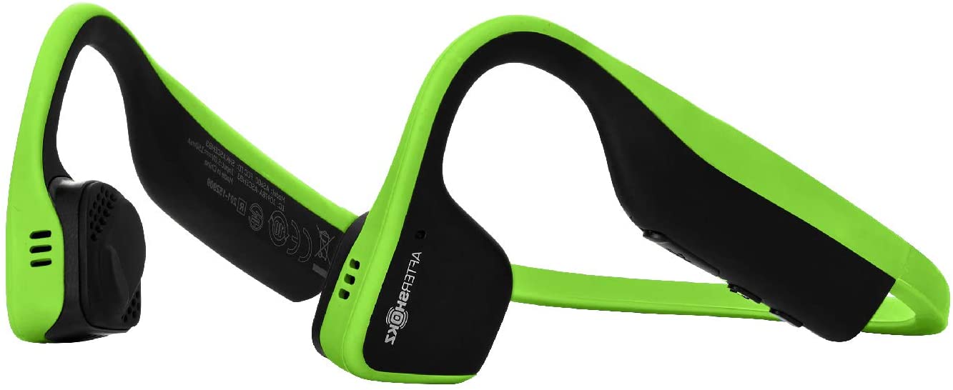 AfterShokz Titanium Open Ear vezeték nélküli csontvezetéses fejhallgató, Ivy Green, AS600IG