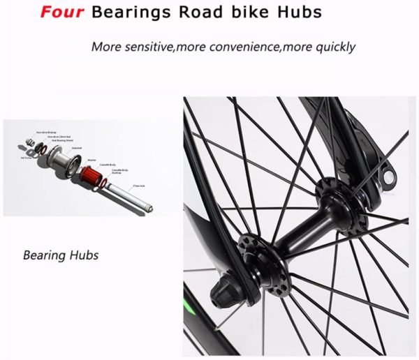 SAVADECK Folding Bike,hubs