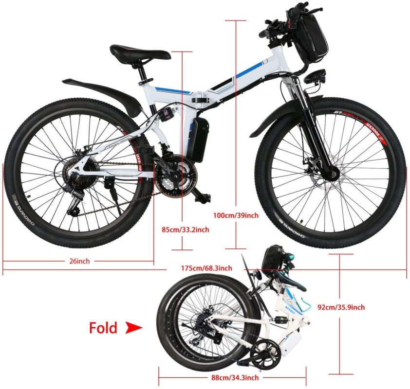 tomasar folding electric bike