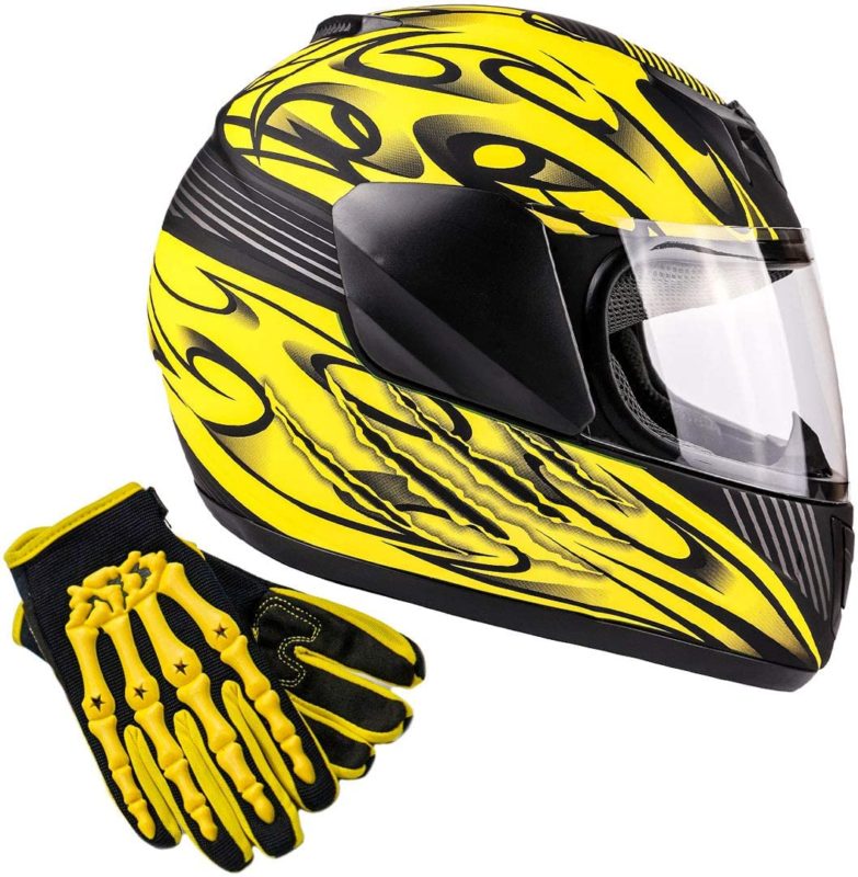 full face youth bmx helmet