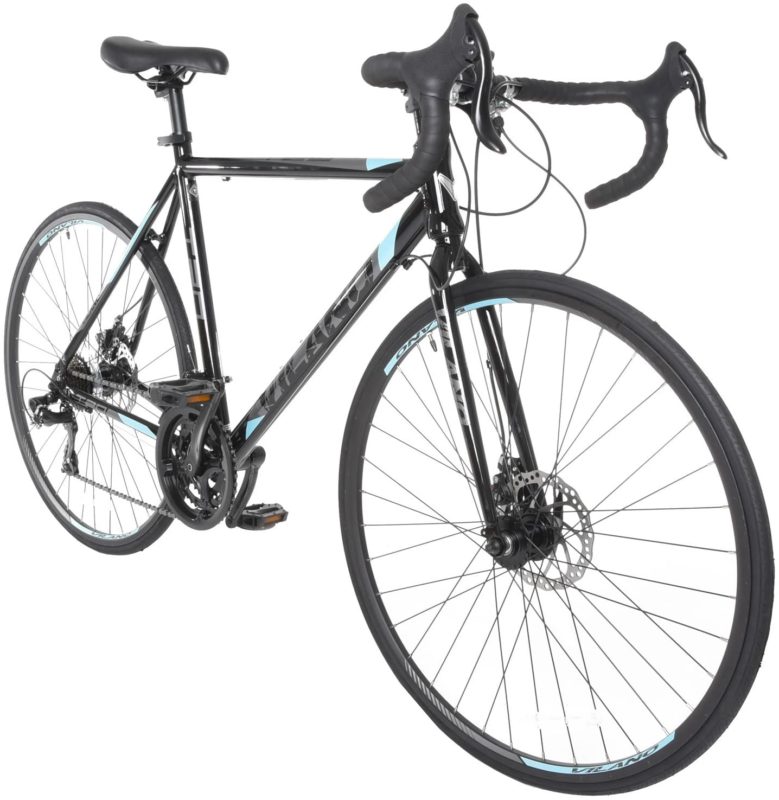 Vilano Tuono 2.0 Aluminum Road Bike 21 Speed Disc Brakes, 700c