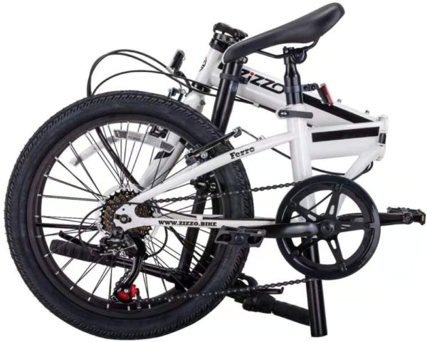 ZiZZO EuroMini Ferro 20 29 lbs Light Weight Folding Bike-folding