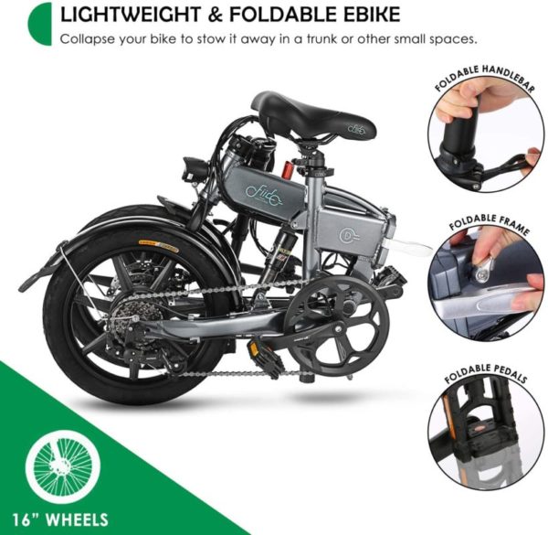 FIIDO D2S Folding EBike-foldable