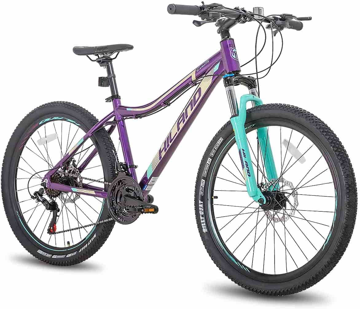 Hiland 26 or 27.5 Inch Aluminum Mountain Bike