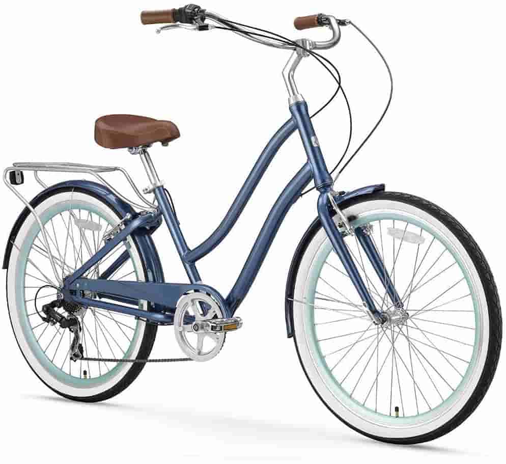 Sixthreezero Women's 7-Speed Hybrid Cruiser Bicycle