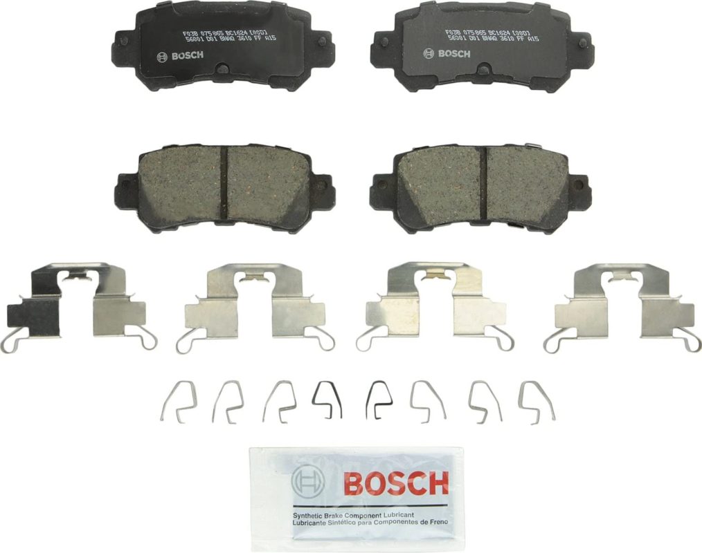 Bosch BC1624 QuietCast Premium Ceramic Disc Brake Pad Set For Mazda