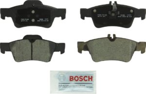 Bosch BC986 QuietCast Premium Ceramic Disc Brake Pad Set For Select Mercedes