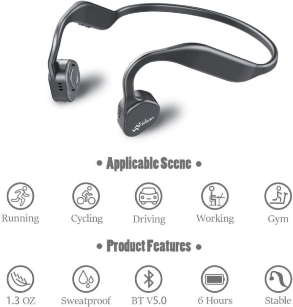 Conduction Headphones Bluetooth