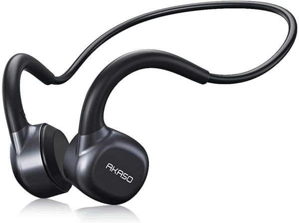 AKASO Bone Conduction Headphones with Mic