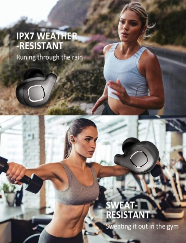 BRYWIN F8 True Wireless Earbuds Waterproof Sports