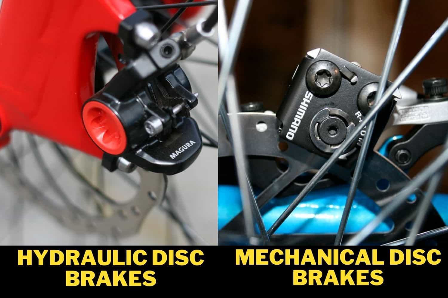 mechanical hydraulic disc brakes