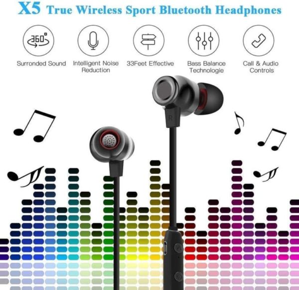 Wireless Bluetooth Headphones X5