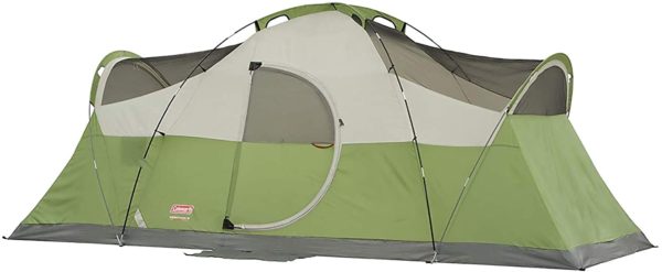 Coleman 8-Person Tent for Camping outside