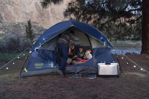 Coleman Sundome Tent view