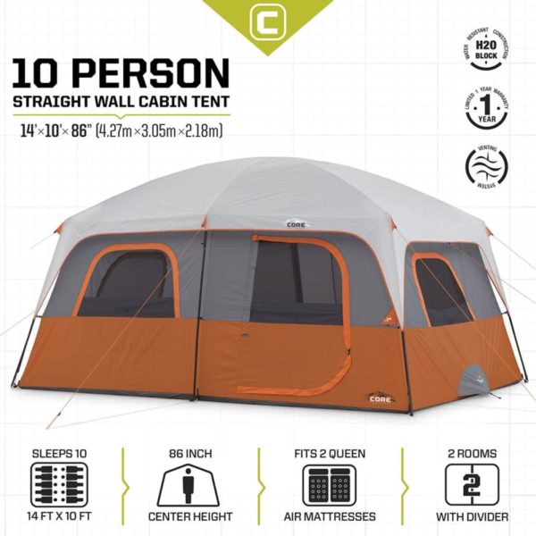 Wall Cabin Tent features