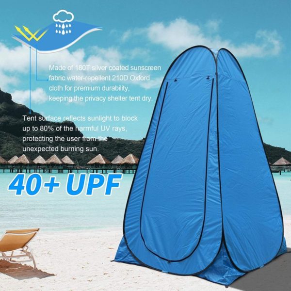 anngrowy Pop Up Privacy Tent Shower 40 ups